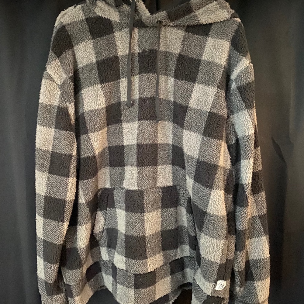 Express Plaid Hooded Flannel